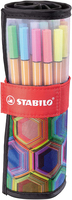 STABILO point 88 penna tecnica Fine Multicolore 25 pz