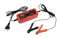 BRÜDER MANNESMANN M12711 Ladegerät für Fahrzeugbatterie 6 - 12 V Schwarz, Orange