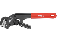 Yato YT-2201 clé pour tuyau Noir, Rouge Rouge Clé à griffe Stillson Fonte, Polyvinyl chloride (PVC) Acier au carbone