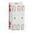 Schneider Electric NU306903S wandcontactdoos Rood