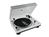 Omnitronic BD-1350 DJ-Plattenspieler mit Riemenantrieb Silber