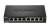 D-Link DES-108 łącza sieciowe Nie zarządzany Fast Ethernet (10/100) Czarny