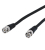 Goobay AVK 146-200 2.0m coaxial cable 2 m Black