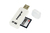 Integral USB2.0 CARDREADER SINGLE SLOT SD ETAIL lecteur de carte mémoire Blanc