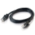 C2G 20m Cat6 Patch Cable cavo di rete Nero U/UTP (UTP)