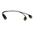 Tripp Lite P313-001 audio kabel 0,3 m 3.5mm 2 x 3.5mm Zwart