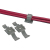 Panduit ARC.68-S6-Q14 cable clamp Grey 25 pc(s)