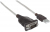 Manhattan 1.8m, USB/Serial Serien-Kabel Silber 1,8 m USB Typ-A DB-9