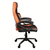 Konix Naruto 78441116680 gamer szék Gamer karosszék Párnázott ülés Fekete, Narancssárga