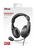 Trust 21661 headphones/headset Wired Head-band Calls/Music Black