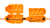 Tether Tools JerkStopper Padló Kábeldoboz Narancssárga 1 dB