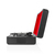 Nedis TURN210BK draaitafel Draaitafel met riemaandrijving Zwart, Rood