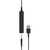 EPOS | SENNHEISER ADAPT 135 USB Headset Vezetékes Fejpánt Hívás/zene USB A típus Fekete