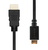 ProXtend HDMI to Mini HDMI 0.5M HDMI kábel 0,5 M HDMI A-típus (Standard) HDMI Type C (Mini) Fekete