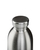 24Bottles Clima Bottle Steel Thermosflasche 0,5 l Satinierter Stahl