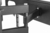 Gembird WM-70ST-01 TV tartókeret 177,8 cm (70") Fekete