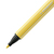 STABILO pointMax, hardtip fineliner 0.8 mm, licht geel, per stuk