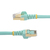 StarTech.com 3m CAT6a Ethernet Cable - 10 Gigabit Shielded Snagless RJ45 100W PoE Patch Cord - 10GbE STP Network Cable w/Strain Relief - Aqua Fluke Tested/Wiring is UL Certified...