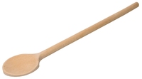 Holz-Kochlöffel 24 cm, rund Holzkochlöffel, rund aus unbehandeltem