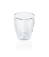 Cappuccino LOUNGE. Glas, › doppelwandig. 8,2 / 5,4 cm.