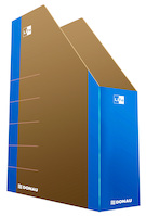 Pojemnik na dokumenty DONAU Life, karton, A4, niebieski