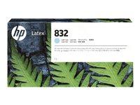 HP 832 1L Lt Cyan Latex Ink Cartridge