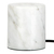 Table Lamp E27 Marble White