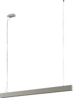 LED-Pendelleuchte 2-Way L1590mm, 71W 4000K, silber 4000K, DALI, 66475