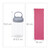 Relaxdays Kühlendes Handtuch, 2er Pack, Mikrofaser, Kühltücher Hals, Sport & Fitness, Kühlhandtuch, 90 x 30 cm, pink