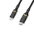 OtterBox Cable estándar de carga rápida USB C a Lightning 2metro USB-PD Negro