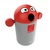 Best Buddy Recycling Bin - 84 Litre - Cans - Grey Lid - Smile Aperture - Plastic Liner