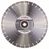 Bosch 2608602623 Diamanttrennscheibe Standard for Abrasive, 450 x 25,40 x 3,6 x