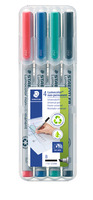 Lumocolor® non-permanent pen 312 Non-permanent Universalstift B STAEDTLER Box mit 4 sortierten Farben