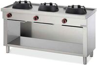 cookmax Gas-Wokherd 3 Brenner / 54 kW