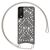 NALIA Glitter Cover con Cordino compatibile con Huawei P30 Custodia, Protettiva Diamante Copertura & Girocollo, Sottile Necklace Case Silicone Bumper Resistente Antiurto Skin Sl...