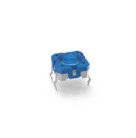 Kurzhubtaster, 1 Schließer, 0,1 A/35 V, unbeleuchtet, Betätiger (blau, L 1.33 mm