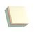 ValueX Stickn Notes Cube 76x76mm 400 Sheets Pastel Colours 21013