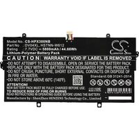 Laptop Battery for HP 45Wh Li-Pol 7.7V 5800mAh Black, 45Wh Li-Pol 7.7V 5800mAh Black, 1BH17EA, 1BH18EA, 1BQ72LT, 1FC32LT, 1FC33LT, Batterien