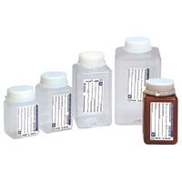Wasserprobenflaschen Servoprax ohne Beschichtung, aus PP, milchig-transparent, 250ml (216 Stück), Detailansicht