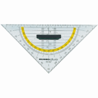 Geometrie-Dreieck 16 cm mit Griff