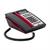 TELEMATRIX 3300 Series 3302IP-MWD5 - VoIP phone with caller ID - 3-way call capability - 2-line operation - 2 lines - black