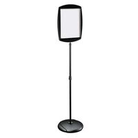 Shaped sign holder, Vertical rectangular sign