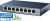 TP-Link TL-SG108 8-Port 10/100/1000Mbps Desktop Switch (Metallgehäuse) Bild 1