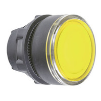 Frontelement für Leuchtdrucktaster ZB5, tastend, gelb, Ø 22 mm