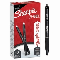 Gelschreiber Sharpie® S-Gel | Farbe: schwarz