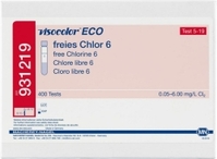 Test kits <i>VISOCOLOR®ECO </i>for water analysis refill pack Type Chlorine 6 free