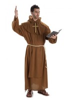 Disfraz de Monje Franciscano para hombre Universal Hombre