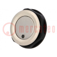 Switch: vandal resistant; Pos: 2; SPST-NO; 0.125A/48VDC; IP65