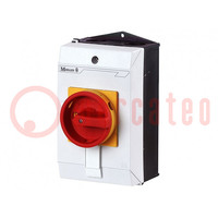 Switch: main cam switch; Stabl.pos: 2; 100A; OFF-ON; in housing