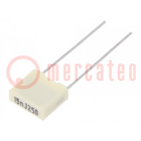 Capacitor: polyester; 15nF; 160VAC; 250VDC; 5mm; ±5%; 7.2x2.5x6.5mm